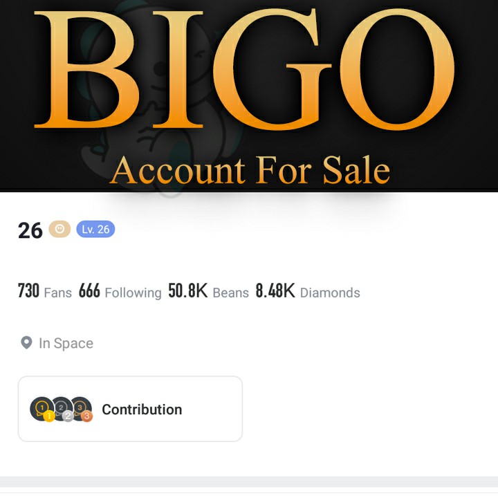 حساب بيجو لايف مستوى 26 for sale