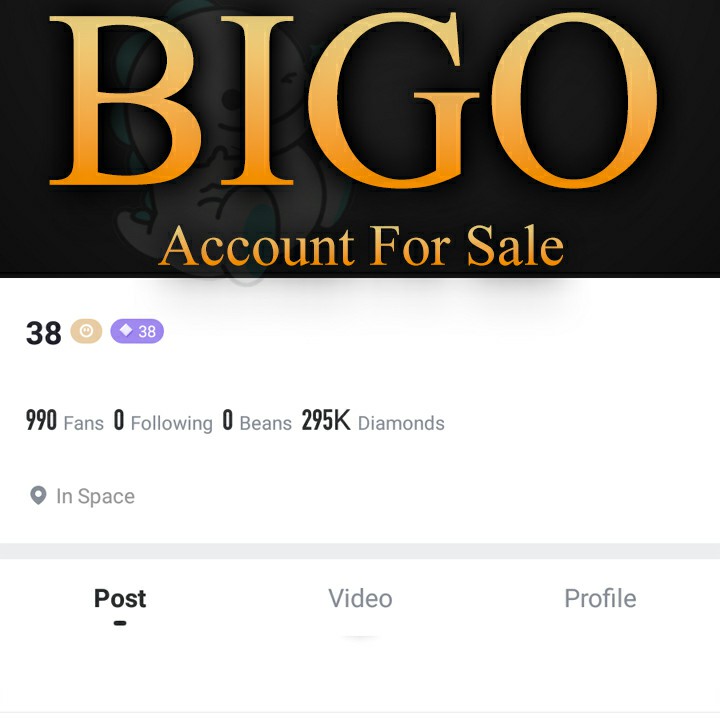 Bigo Live Account Level 38 for sale