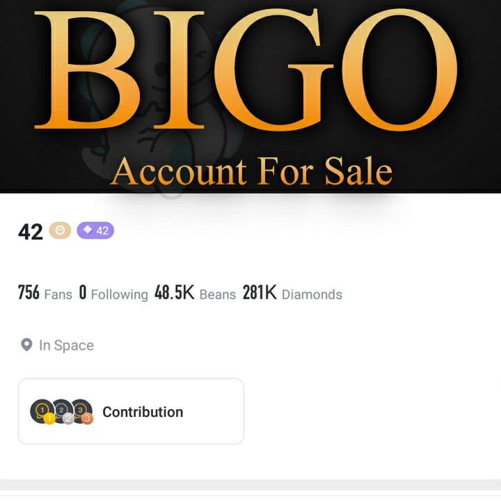 حساب بيجو لايف مستوى 42 for sale